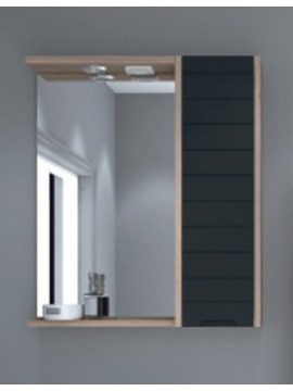 Kontesa MOSTAR 70 MDF gornji deo - Sivo/Mat 84096