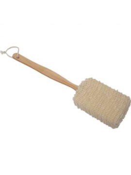 75518104 TENDANCE SUNDJER ZA KUPANJE SA DRSKOM 10X4X41CM PE/DRVENA BEZ