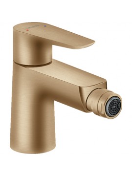 HG Talis E baterija za bide brušena bronza 71720140