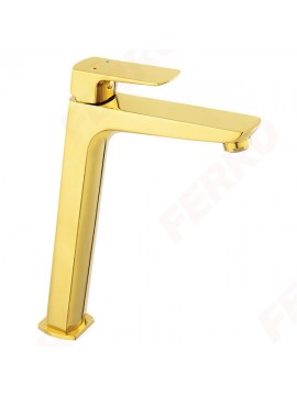 Zlatna visoka baterija za lavabo, serija Vitto Verdeline/BVI2LVLG