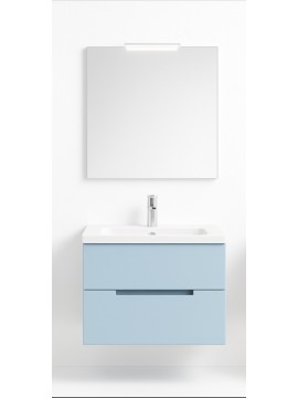 IRIS 60 RF F98 ormaric svetlo plavi sa umiv.60 i ogledalom i lampom