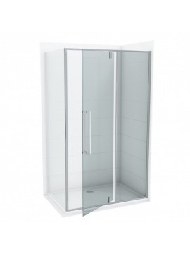 Stakleni paravan CONCEPT ABSOLUT 900x2000 staklo 6mm providno sa pivot vratima C-02-6220