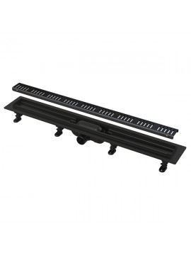 Tuš kanalica Alca Plast APZ10Black 650mm