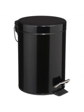 105613 FIVE KANTA ZA SMECE NA PAPUCICU 3L 17X24,9CM METAL/PP CRNA