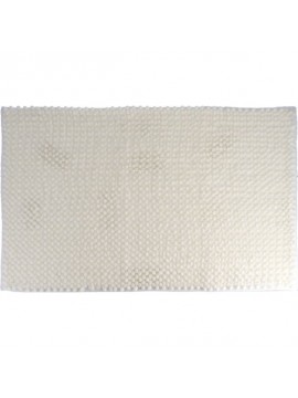 7744100 TENDANCE TEPIH ZA KUPATILO BALLS 50X80 CM MIKROFIBER BELA