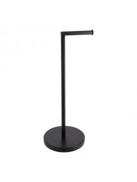 9641108 TENDANCE DRZAC TOALET PAPIRA SAMOSTOJECI 55X24X19 CM METAL MAT CRNA